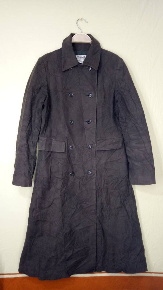 KATHARINE HAMNETT LONDON Trench Coat Jacket Size M - Etsy KATHARINE HAMNETT LONDON Trench Coat Jacket Size M - Etsy
