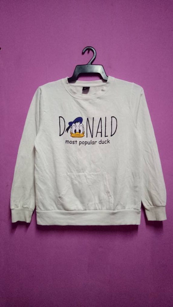 Vintage DONALD DUCK Disney Charecter Sweatshirt Ju
