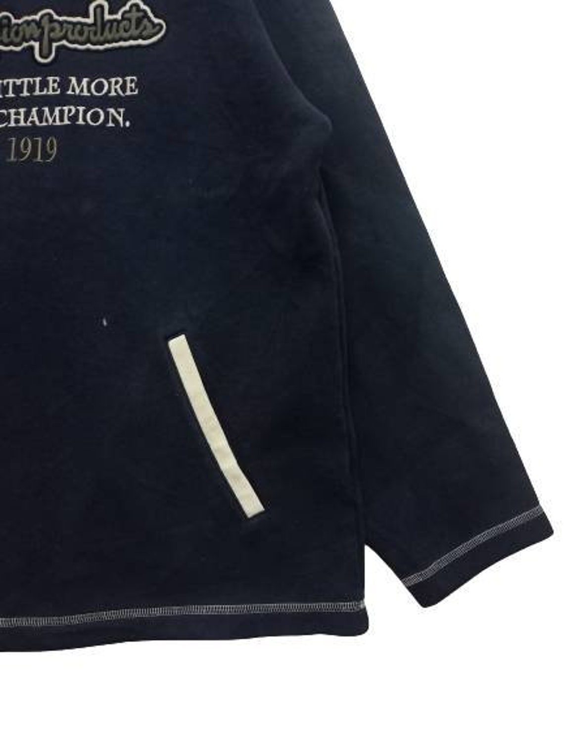 Vintage Champion Turtleneck Collar Sweatshirt Big Spellout - Etsy