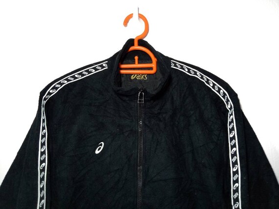 Vintage! ASICS Sidetape Tracktop/asics Sweater Windbreaker Vintage! ASICS Sidetape Tracktop/asics Sweater Windbreaker