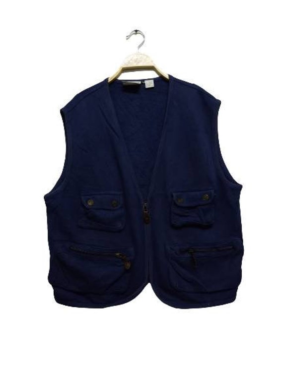 Vintage nada nuff Utilities Vest Multipockets Size S Etsy
