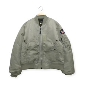 I Spiewak and Sons MA-1 Flyer Bomber Jacket US Army Air I Spiewak and Sons MA-1 Flyer Bomber Jacket US Army Air
