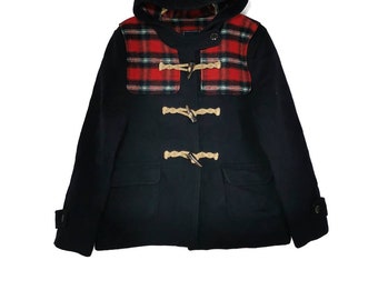 ladies fleece duffle coat