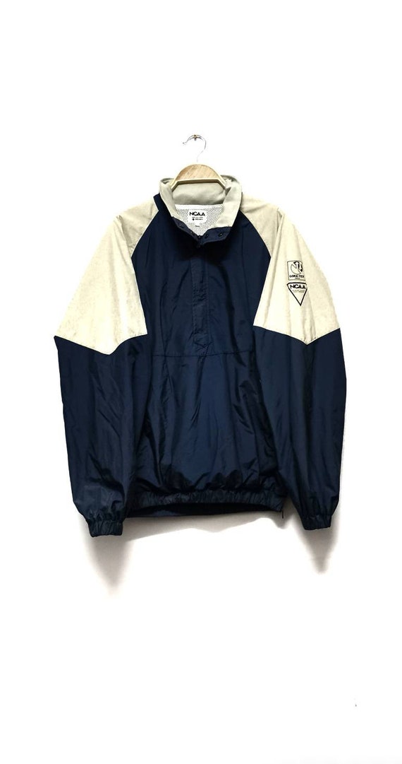 Vintage NCAA Descente Sport Sweater Colour Block Zipped up - Etsy