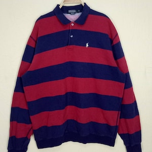 Polo Ralph Lauren sudadera rugby cuarto snap color sudadera collar sizexl