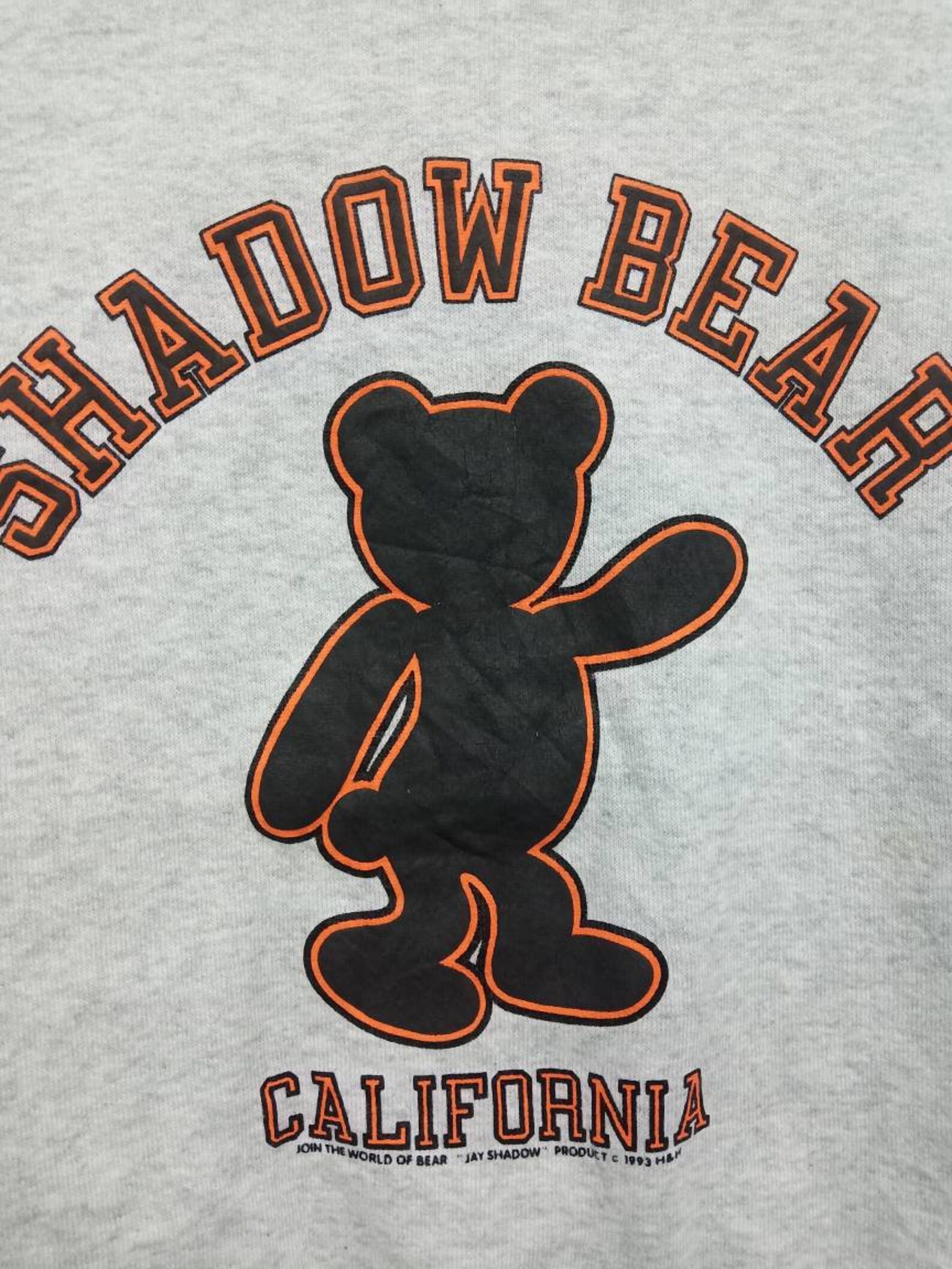 Vintage SHADOW BEAR Big Logo Sweatshirt Pullover - Etsy UK