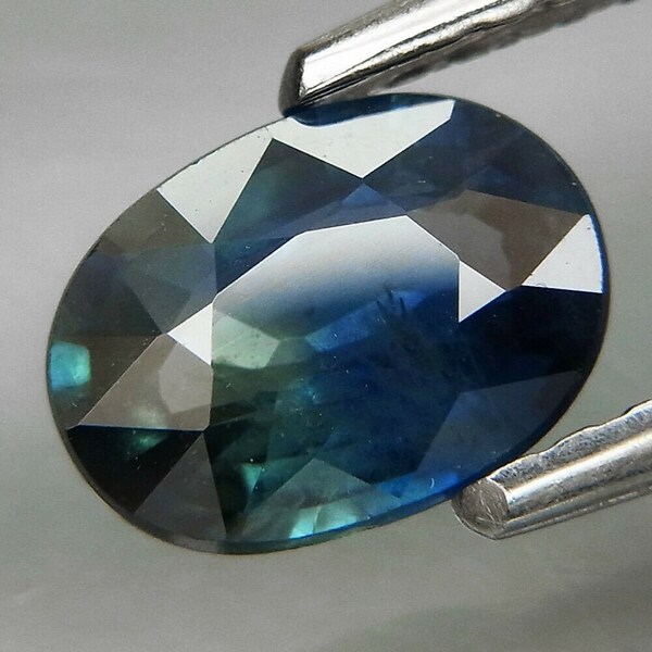 Natural blue Sapphire gemstone, 1.01ct., from Australia, oval, #A269