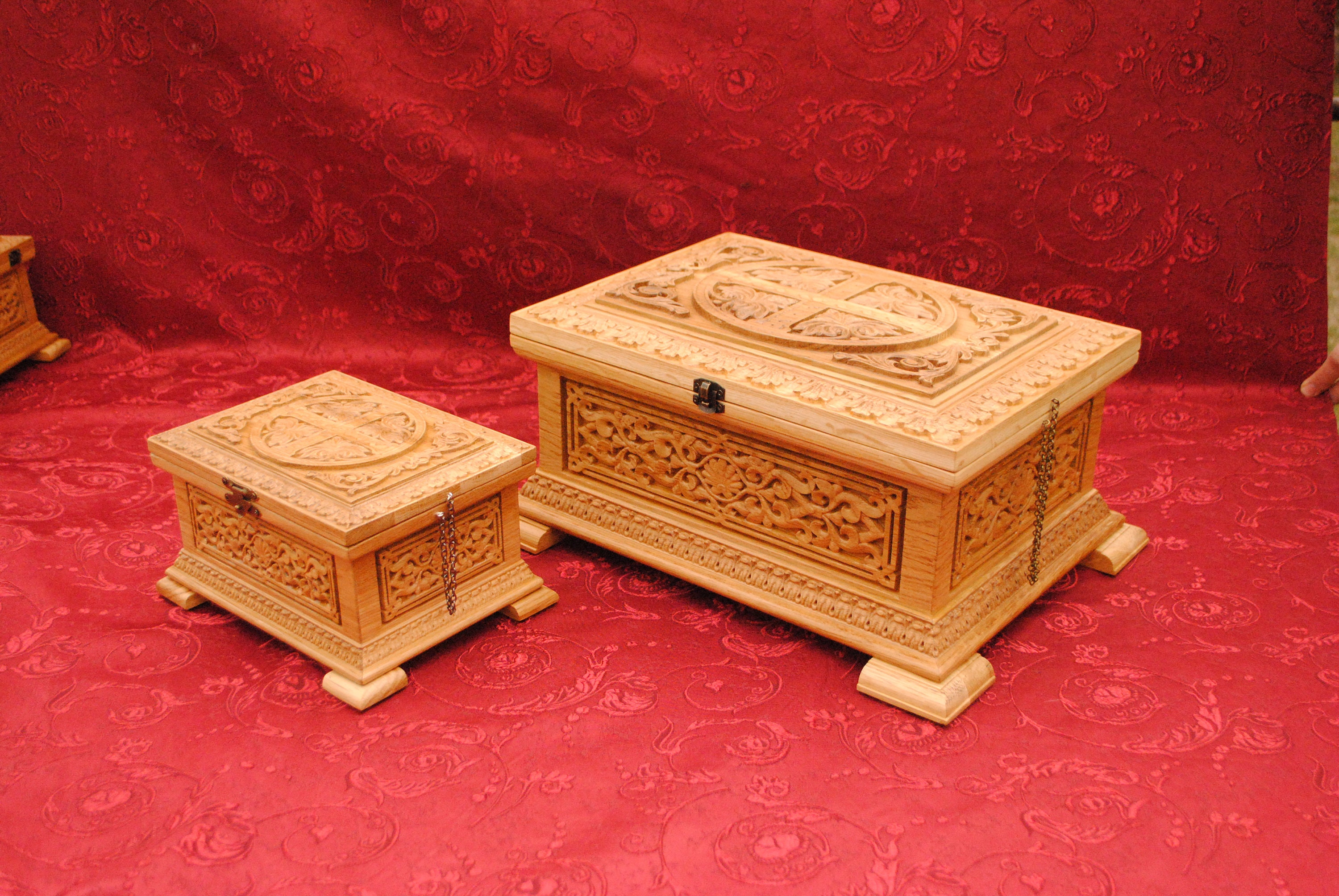 Small Carved Box Wood Carving custom Lettering 4in / 6in / 7.9in Etsy