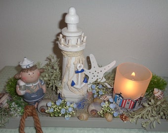 Maritime arrangement * Lighthouse * Table decoration