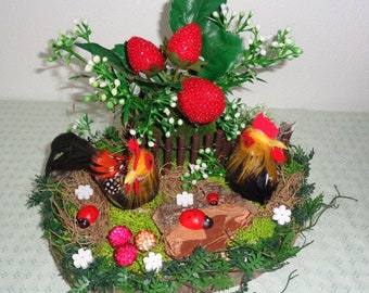 Flower arrangement * Strawberry garden * SPECIAL PRICE