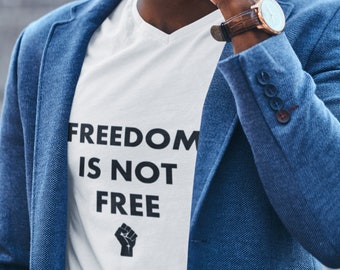 Koszulka „Wolność nie jest za darmo” | Koszulka Black Pride, Melanin Power