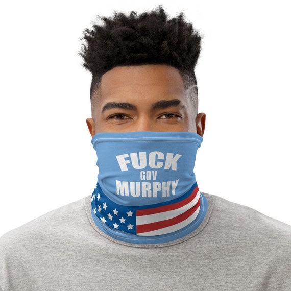 FUCK GOV MURPHY face mask Fuck Murphy Face Covering | Etsy