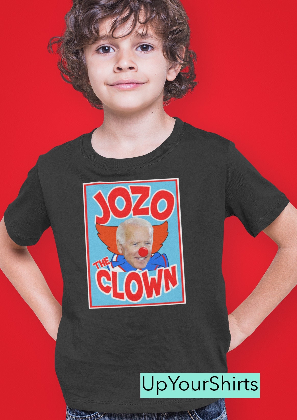 JOZO THE CLOWN Biden Shirt for Kids 