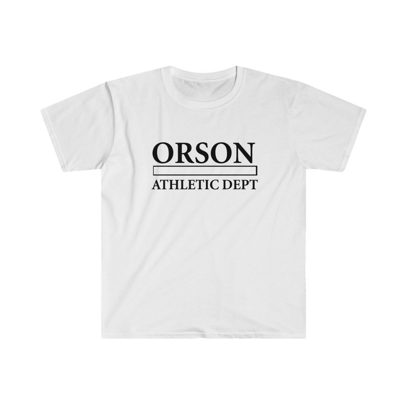 ORSON ATHLETIC DEPARTMENT Tshirt Orson Indiana Shirt Etsy