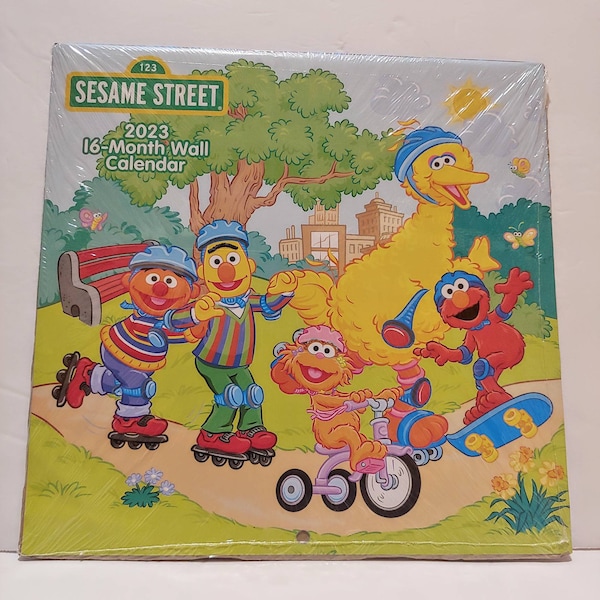 Sesame Street 2024 Calendar Etsy