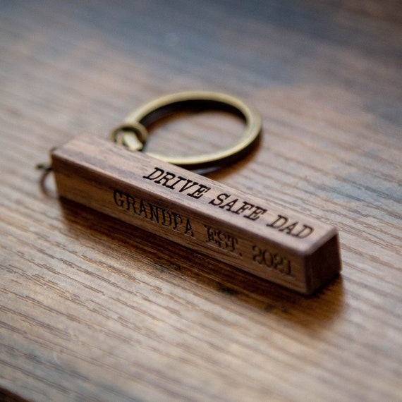 Wood Bar Key Chain Custom Keychain for 