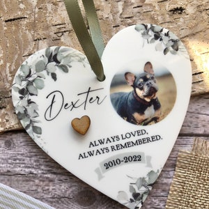 Pet Loss, Dog, Cat, Sympathy Personalised Heart Keepsake