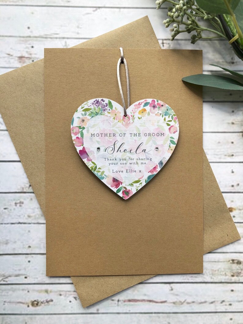 mother of the groom plaque