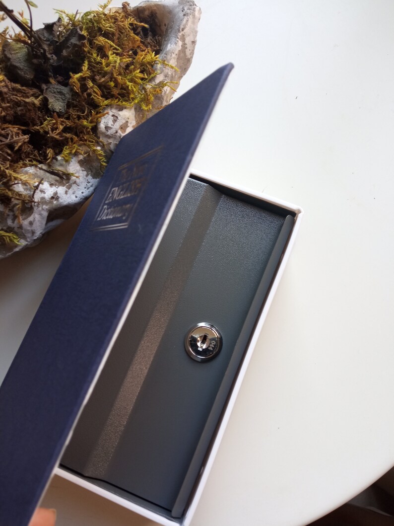 Book Shaped Safe Box, Secret Book Shaped Safe, Secret Safe Box, Book