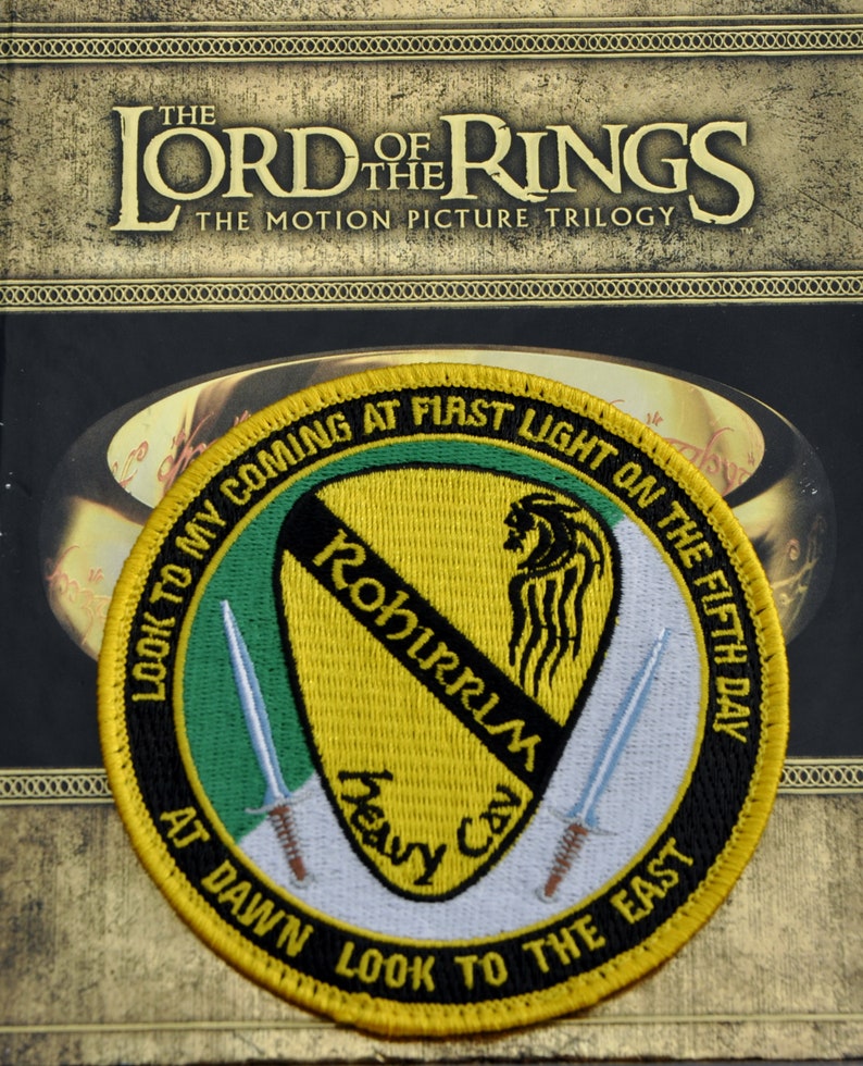LOTR Embroidered Patch Riders of Rohan by Orbital Design Lab image 7