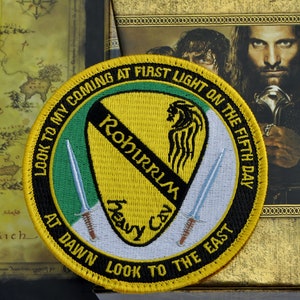 LOTR Embroidered Patch Riders of Rohan by Orbital Design Lab image 5