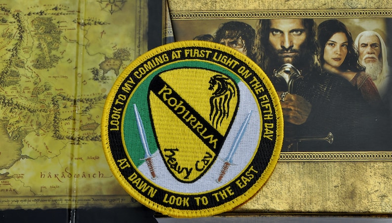 LOTR Embroidered Patch Riders of Rohan by Orbital Design Lab image 5