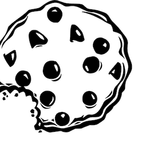 Chokladchipkaka SVG-skärfil