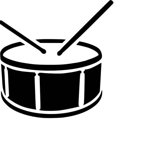 snare drum SVG cutting file