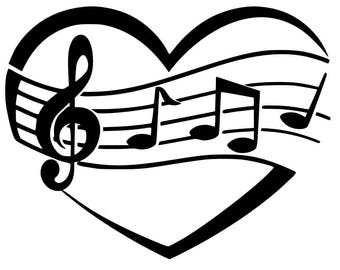 Download Free Musical Notes Svg Etsy for Cricut Explore, Silhouette and other cutting machines.