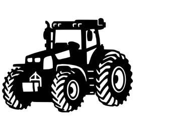 Download Tractor svg | Etsy