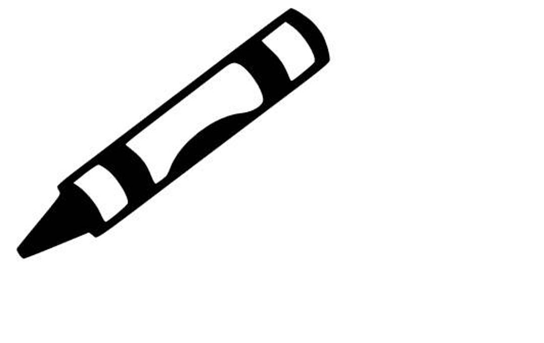 Crayon SVG Cutting File Etsy