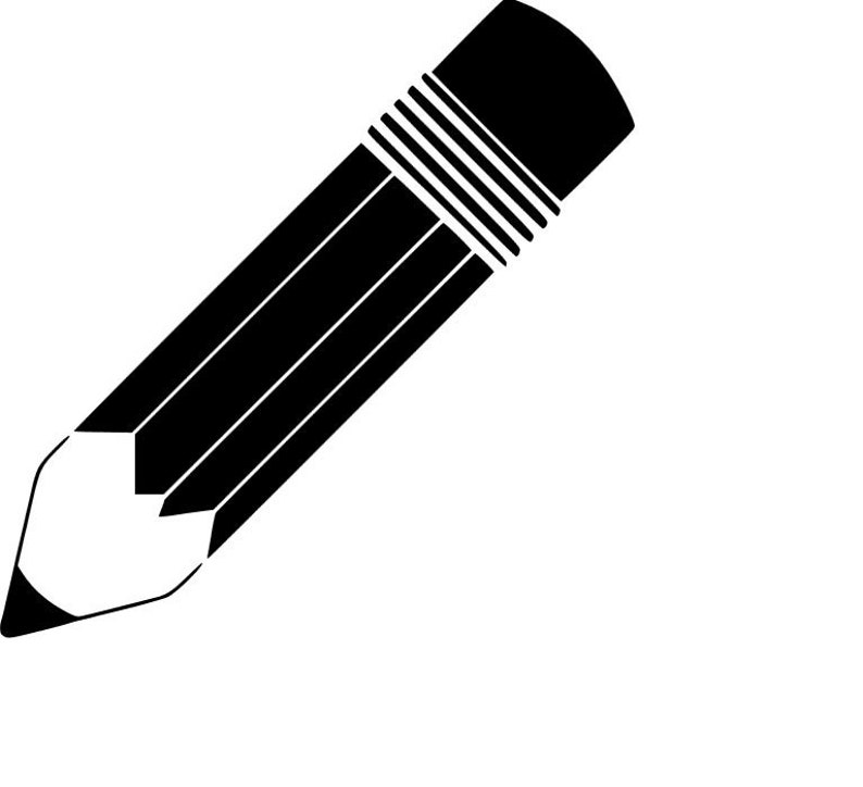 Pencil SVG cutting file
