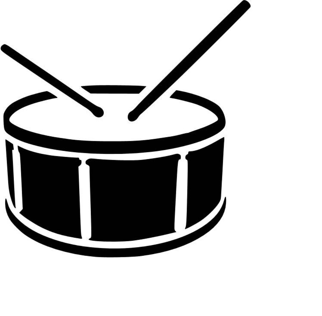 Snare Drum SVG Cutting File Etsy