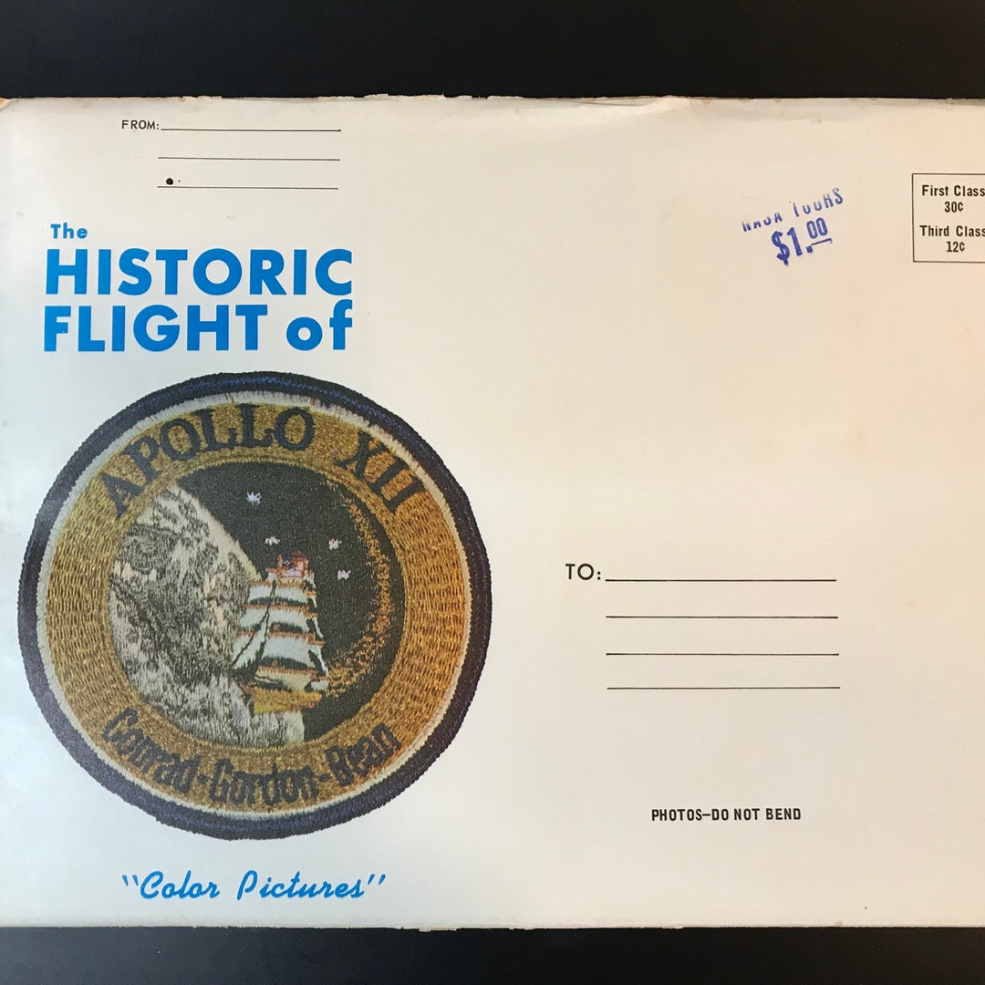 Vintage Apollo 12 NASA Tour Photograph Set - 1969 Moon Landing - Etsy