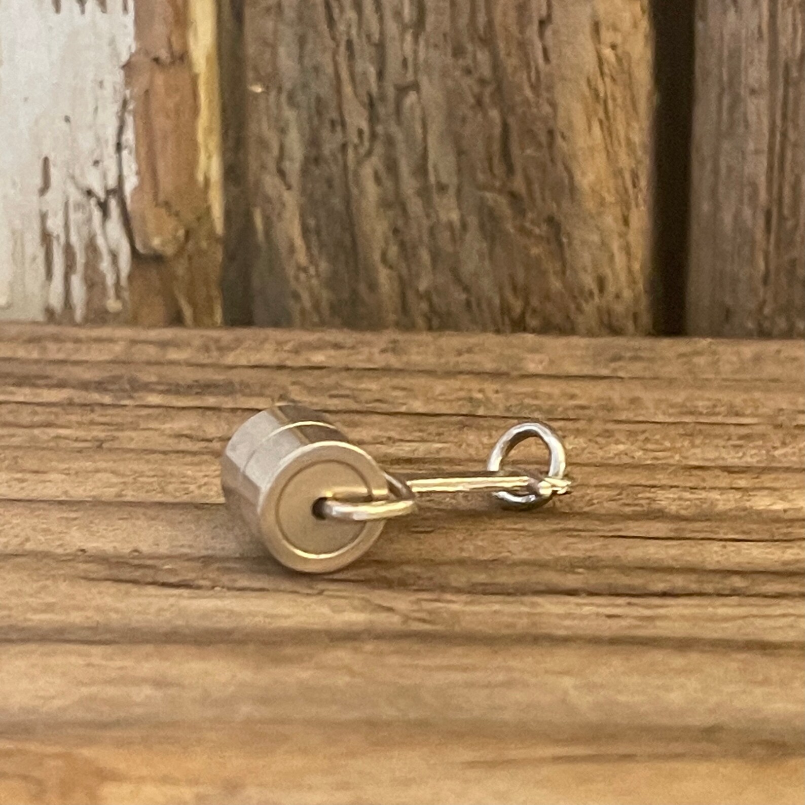 Vintage plata sólida césped rodillo encanto / collar móvil | Etsy