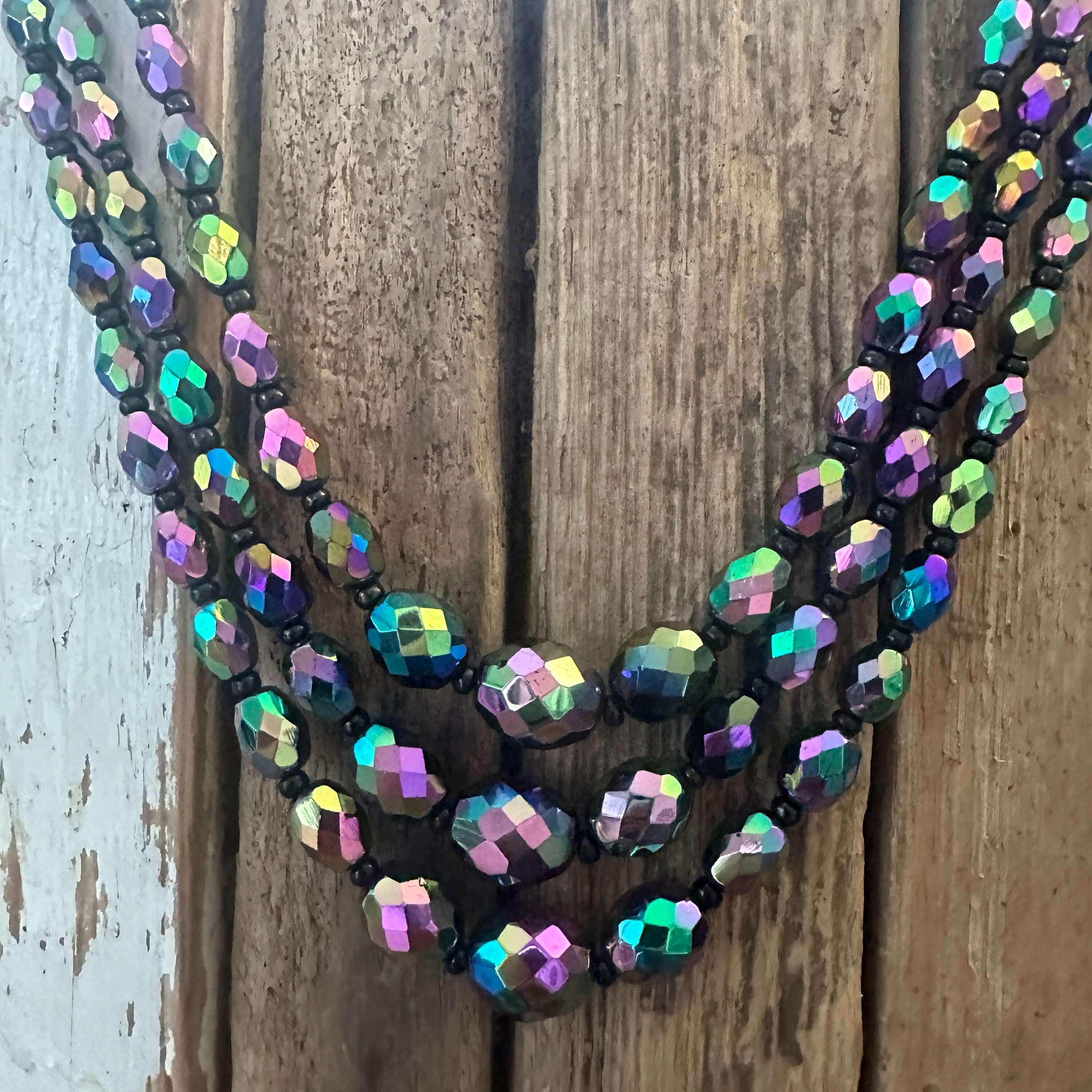 韓国 ファッション通販 Vintage Carnival Glass Necklace | Austrian 1950s Jewellery その他