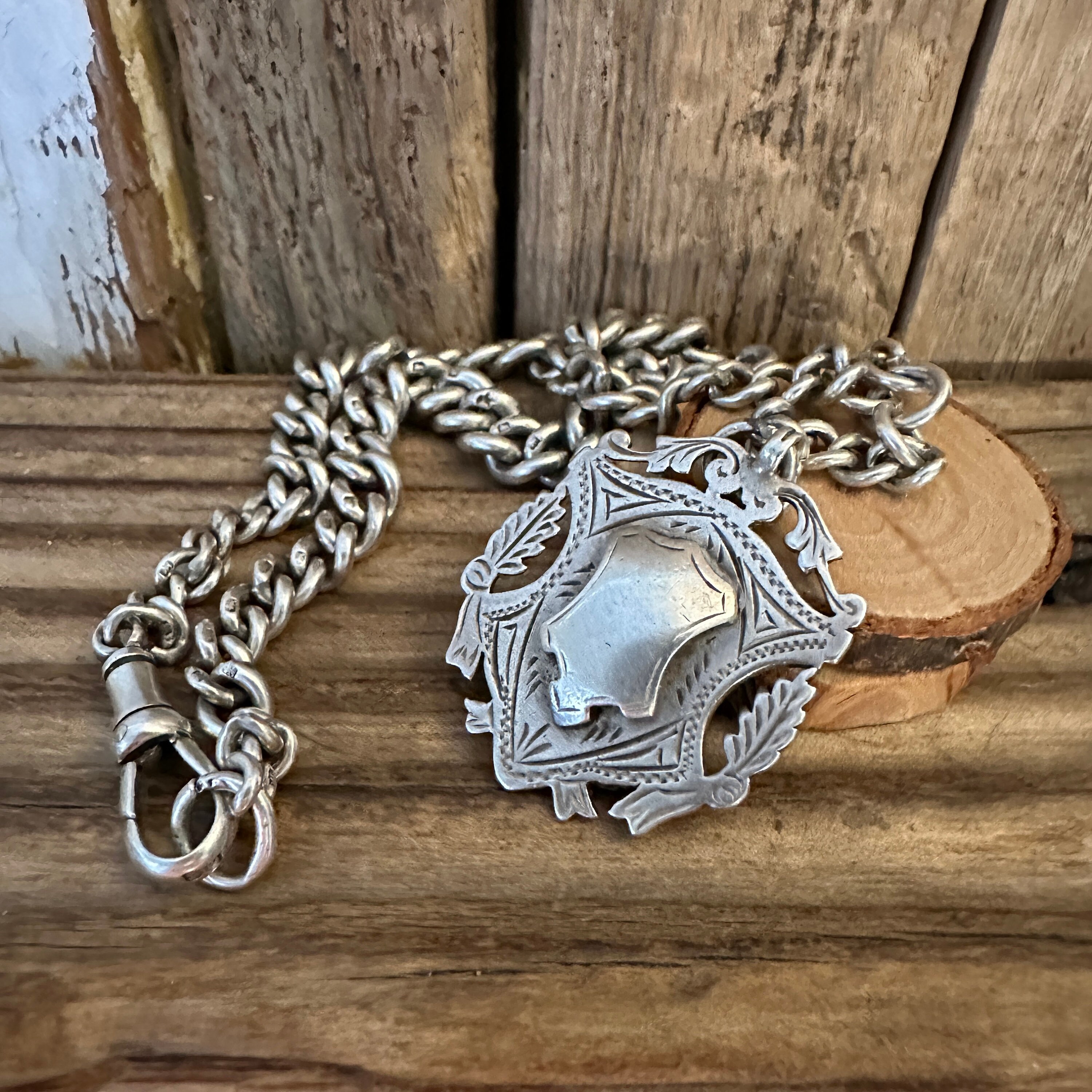 ハンドメイド　クォーツ　シルバー950　13号　Charch jewelry Antique Hallmarked 1912 Solid Silver 13