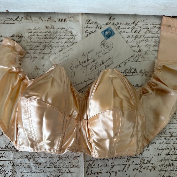 Vintage Peach Fortunia Plunge Bra