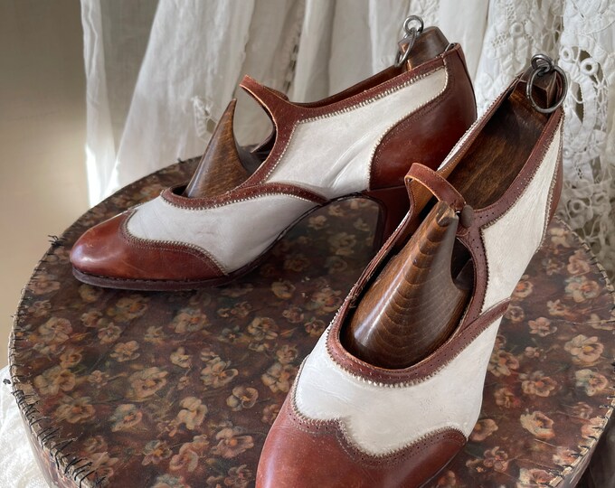 Art Deco Pumps Den Haag Vintage Oxford/budapest Style Etsy