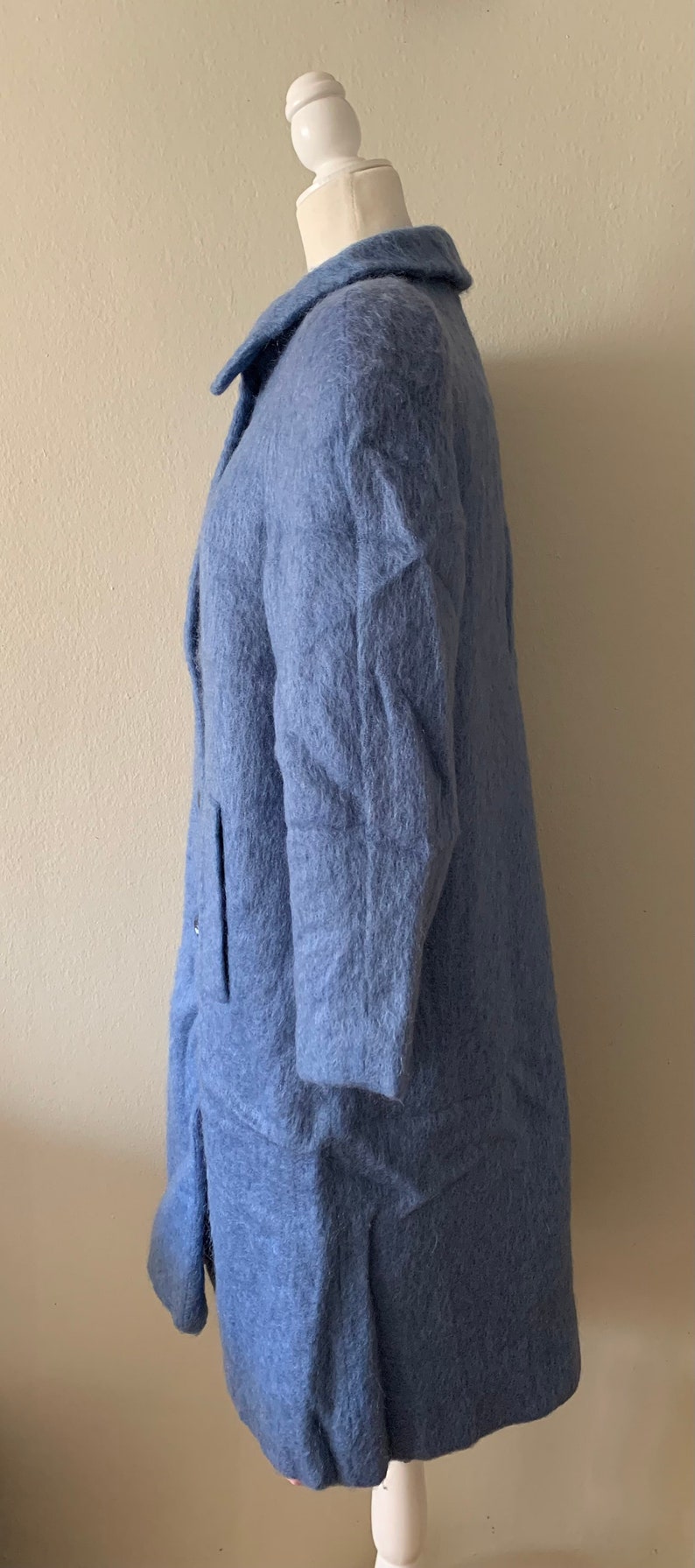 Vintage David Fashions Mohair Coat Etsy