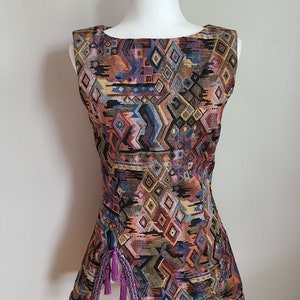 UOMO ERRE Tapestry mini dress