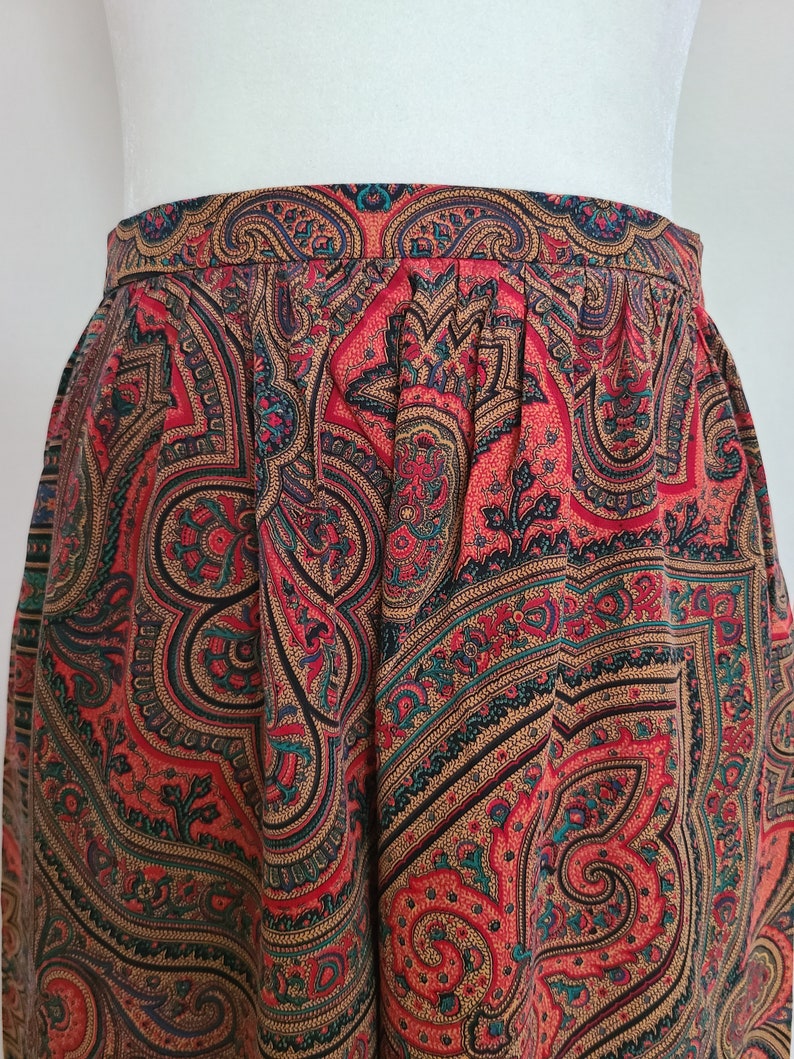 Gloria Sachs Silk Skirt image 2