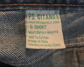 Vintage P.S Gitano ankle jeans