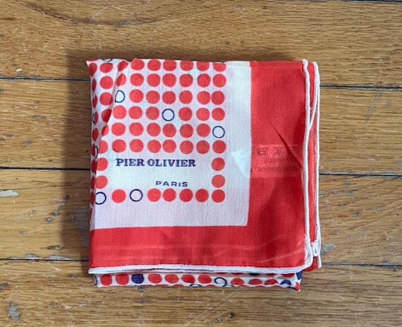 Vintage Pier Olivier scarf
