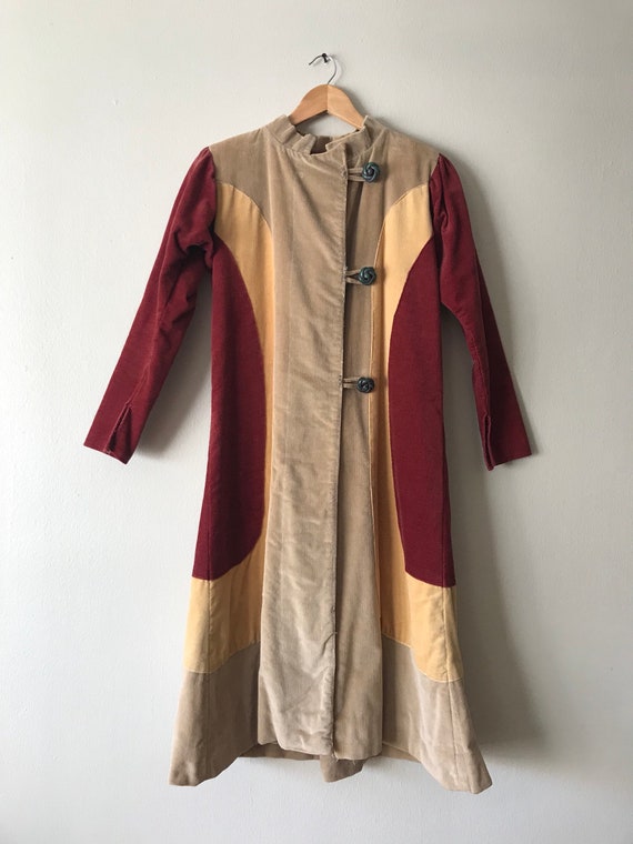 Vintage Corduroy Duster Coat.