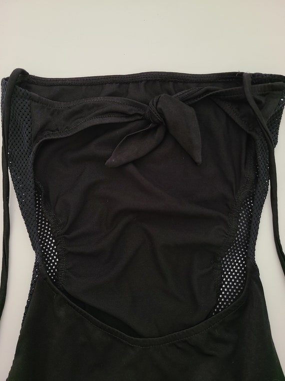 90's Black Sun Streak Swimsuit - image 2