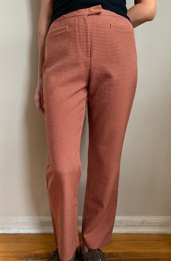 COZZI womens checkered pants