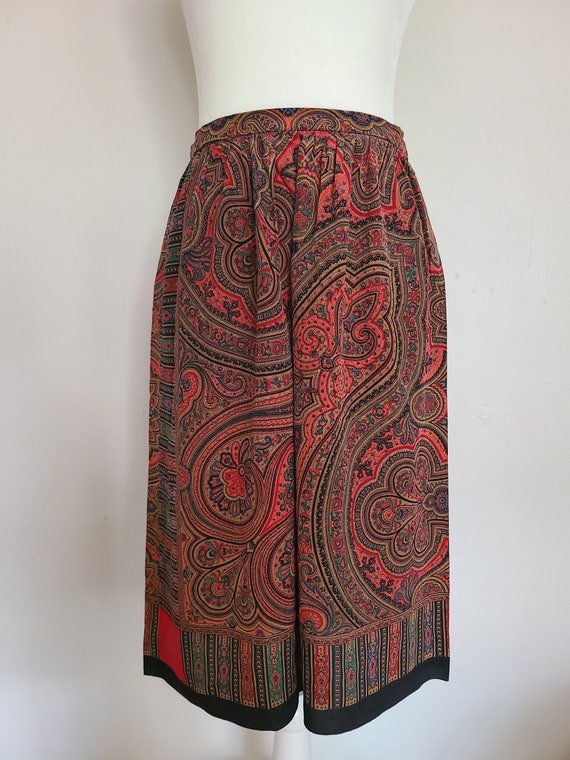 Gloria Sachs Silk Skirt - image 6