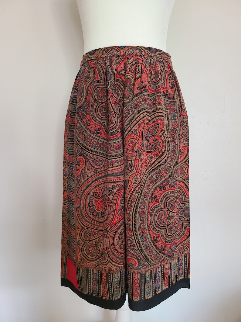 Gloria Sachs Silk Skirt image 6