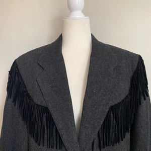 Vintage Adolfo Wool Blazer